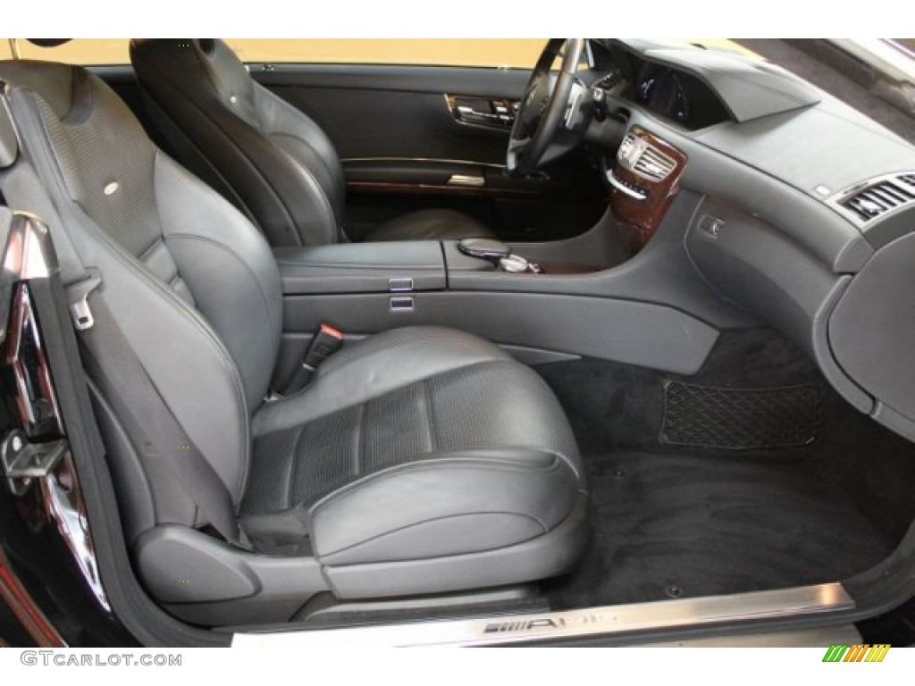 Black Interior 2009 Mercedes-Benz CL 63 AMG Photo #51163926