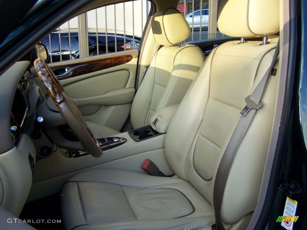 2008 XJ XJ8 L - Botanical Green / Champagne/Charcoal photo #20