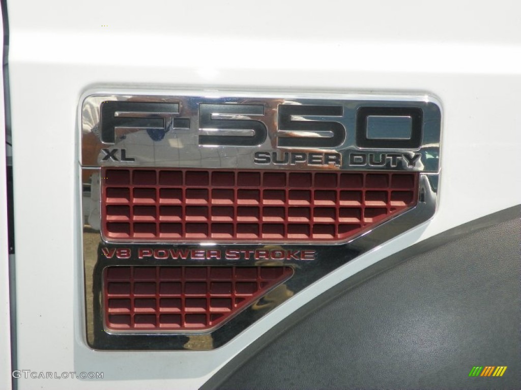 2008 Ford F550 Super Duty XL SuperCab 4x4 Dump Truck Marks and Logos Photos
