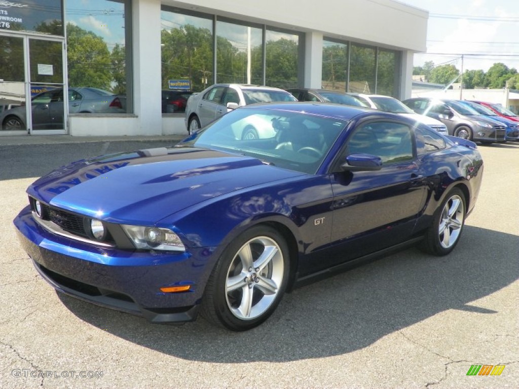 Kona Blue Metallic 2010 Ford Mustang GT Premium Coupe Exterior Photo #51165546
