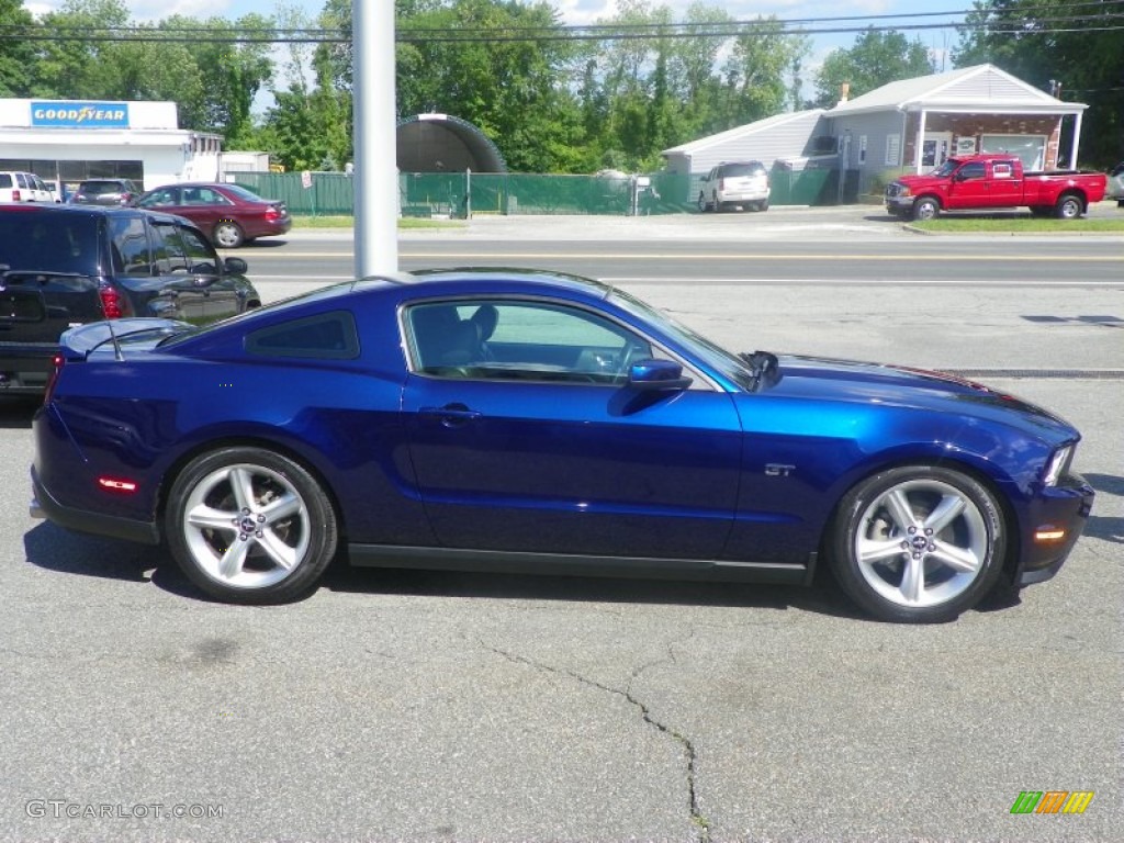 Kona Blue Metallic 2010 Ford Mustang GT Premium Coupe Exterior Photo #51165780