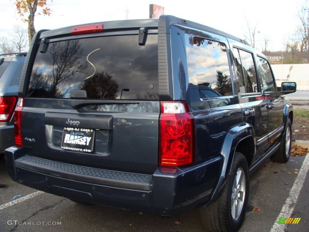 2007 Commander Sport 4x4 - Steel Blue Metallic / Medium Slate Gray photo #5