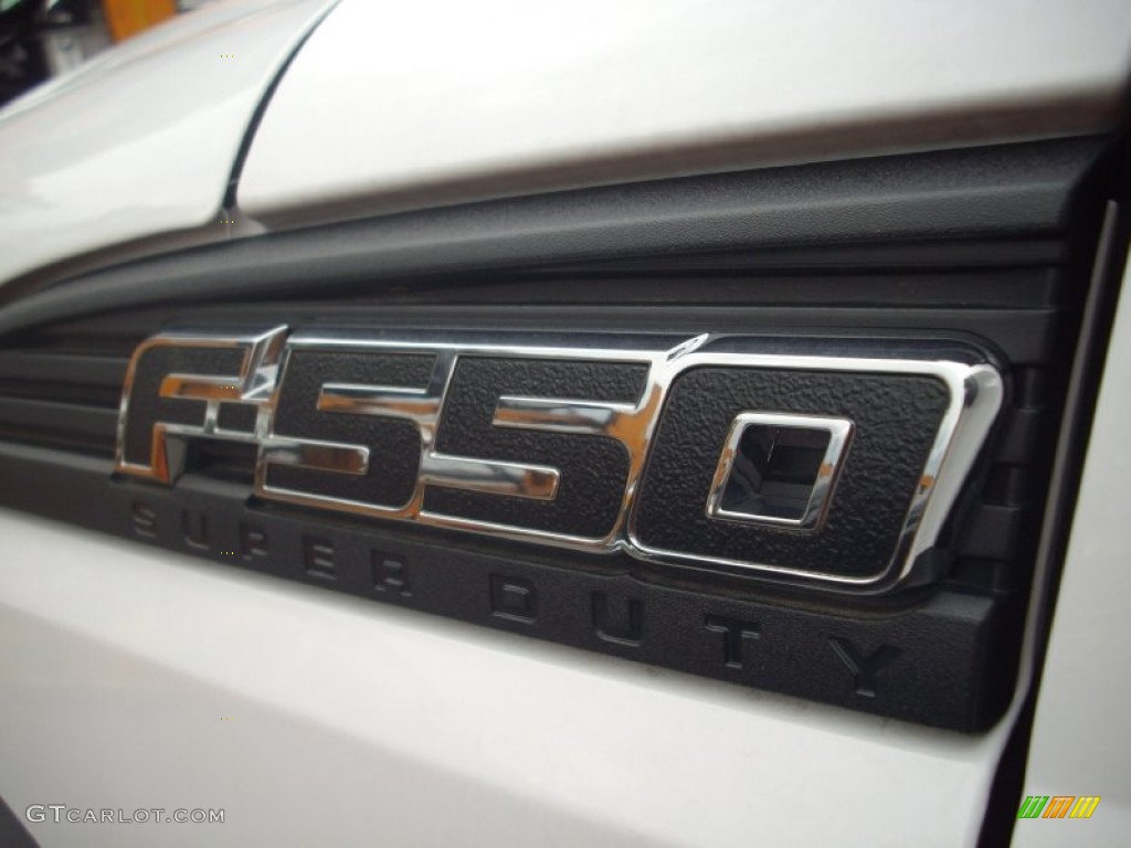 2011 Ford F550 Super Duty XL Regular Cab 4x4 Dump Truck Marks and Logos Photo #51166013