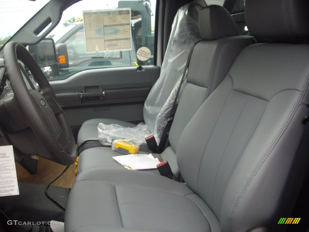 2011 Ford F550 Super Duty XL Regular Cab 4x4 Dump Truck Interior Color Photos