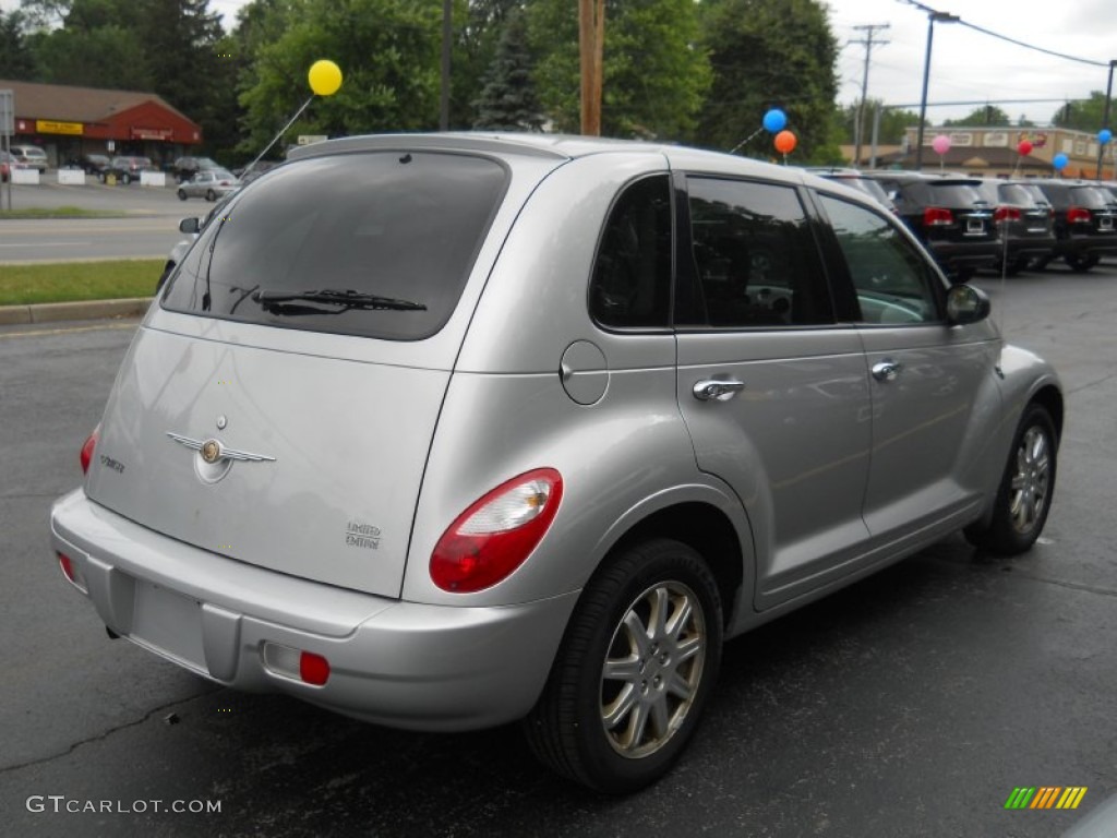 2007 PT Cruiser Limited - Bright Silver Metallic / Pastel Slate Gray photo #2