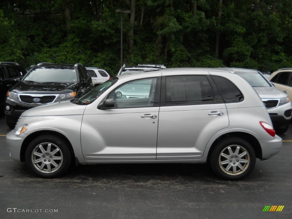 2007 PT Cruiser Limited - Bright Silver Metallic / Pastel Slate Gray photo #12