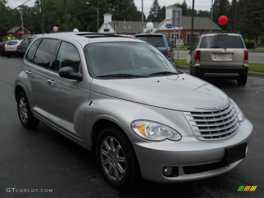 2007 PT Cruiser Limited - Bright Silver Metallic / Pastel Slate Gray photo #14