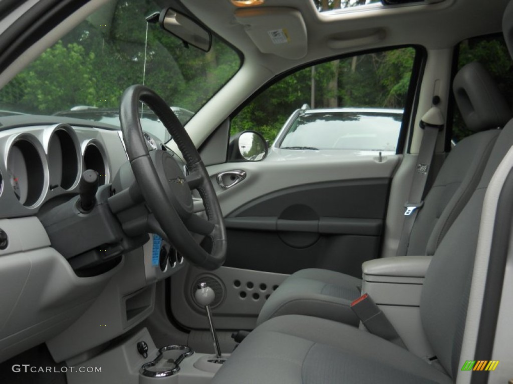 2007 PT Cruiser Limited - Bright Silver Metallic / Pastel Slate Gray photo #19