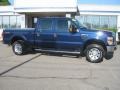 2008 Dark Blue Pearl Metallic Ford F250 Super Duty XLT Crew Cab 4x4  photo #6