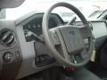 Steel Grey 2011 Ford F550 Super Duty XL Regular Cab 4x4 Chassis Interior Color