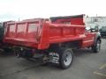 Vermillion Red - F550 Super Duty XL Regular Cab 4x4 Dump Truck Photo No. 3