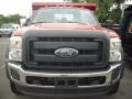 Vermillion Red - F550 Super Duty XL Regular Cab 4x4 Dump Truck Photo No. 5