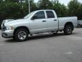 2004 Bright Silver Metallic Dodge Ram 1500 ST Quad Cab  photo #2