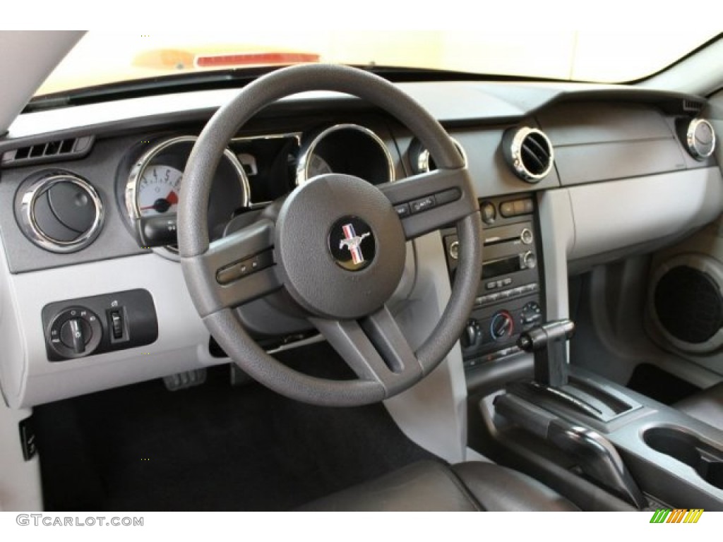 2008 Ford Mustang GT Premium Coupe Charcoal Black/Dove Dashboard Photo #51168411