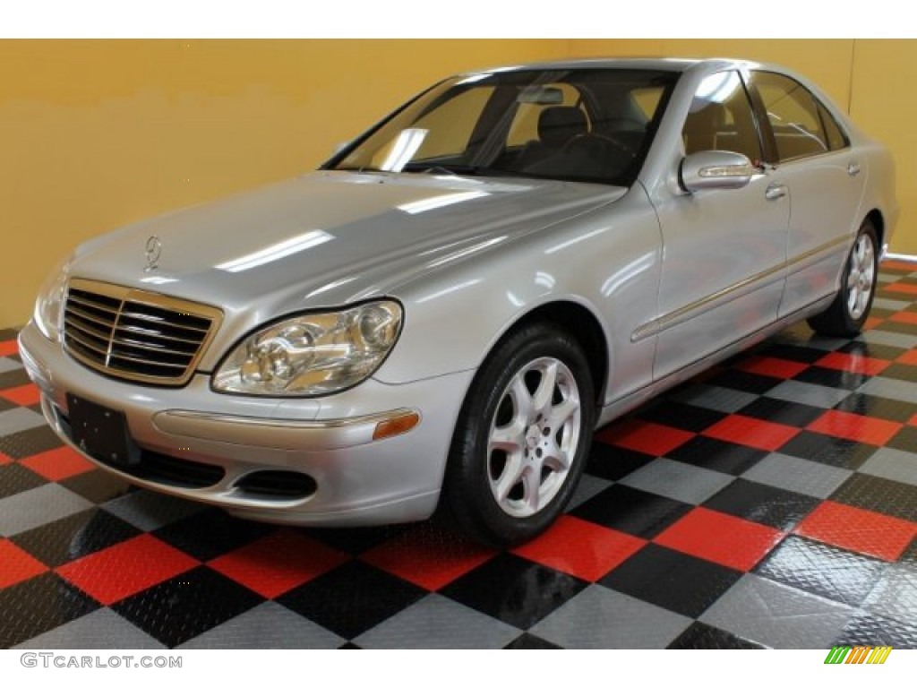 Brilliant Silver Metallic 2004 Mercedes-Benz S 500 4Matic Sedan Exterior Photo #51169035
