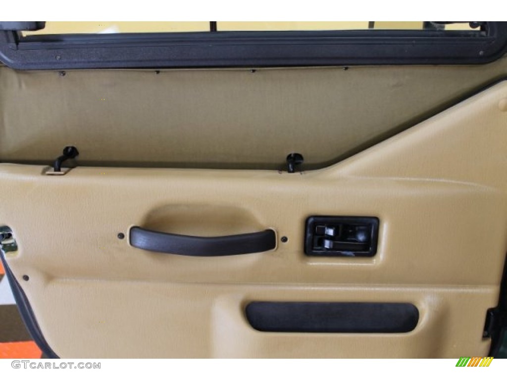 1997 Wrangler SE 4x4 - Moss Green Pearl / Tan photo #9