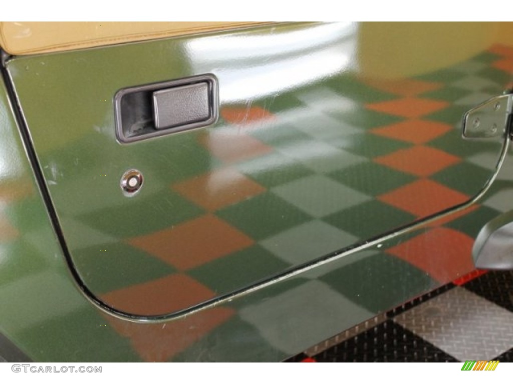 1997 Wrangler SE 4x4 - Moss Green Pearl / Tan photo #23