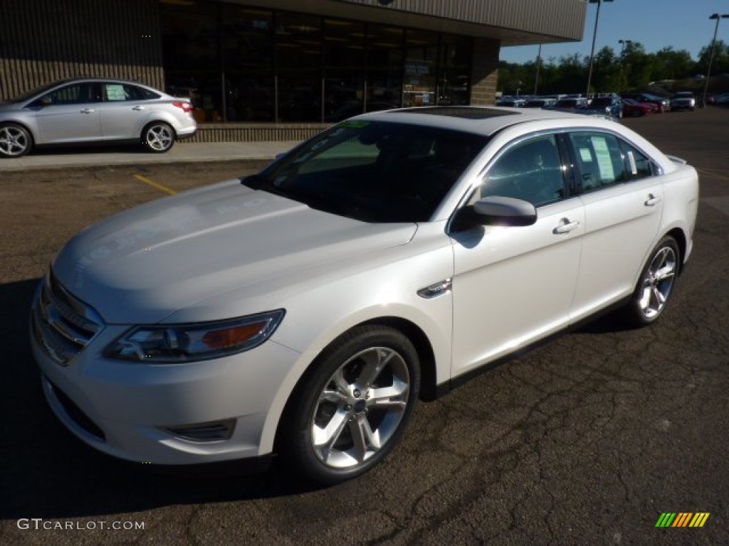 White Platinum Tri-Coat 2011 Ford Taurus SHO AWD Exterior Photo #51171993