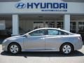 Hyper Silver Metallic 2011 Hyundai Sonata Hybrid Exterior