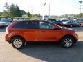 2008 Blazing Copper Metallic Ford Edge SEL AWD  photo #5