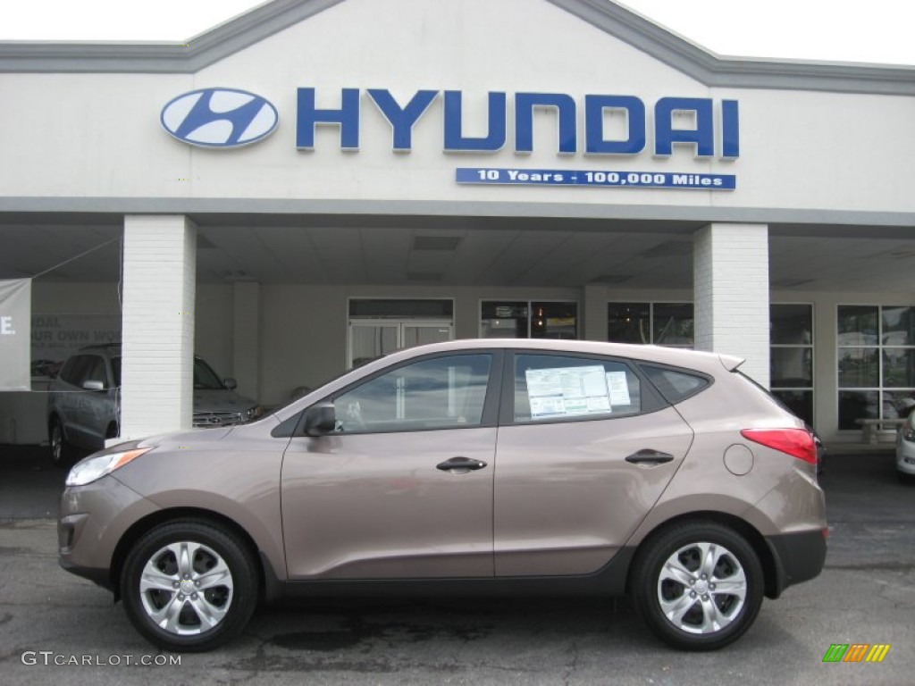 Chai Bronze 2011 Hyundai Tucson GL Exterior Photo #51173766