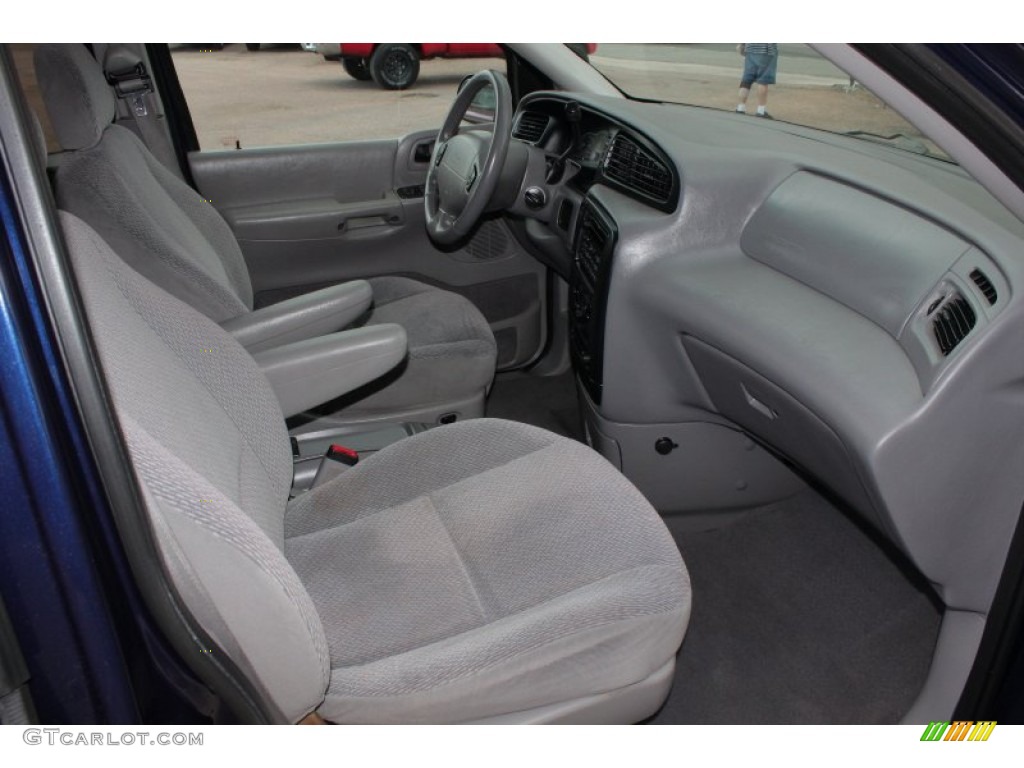 2000 Windstar SE - Medium Royal Blue Metallic / Medium Graphite photo #12