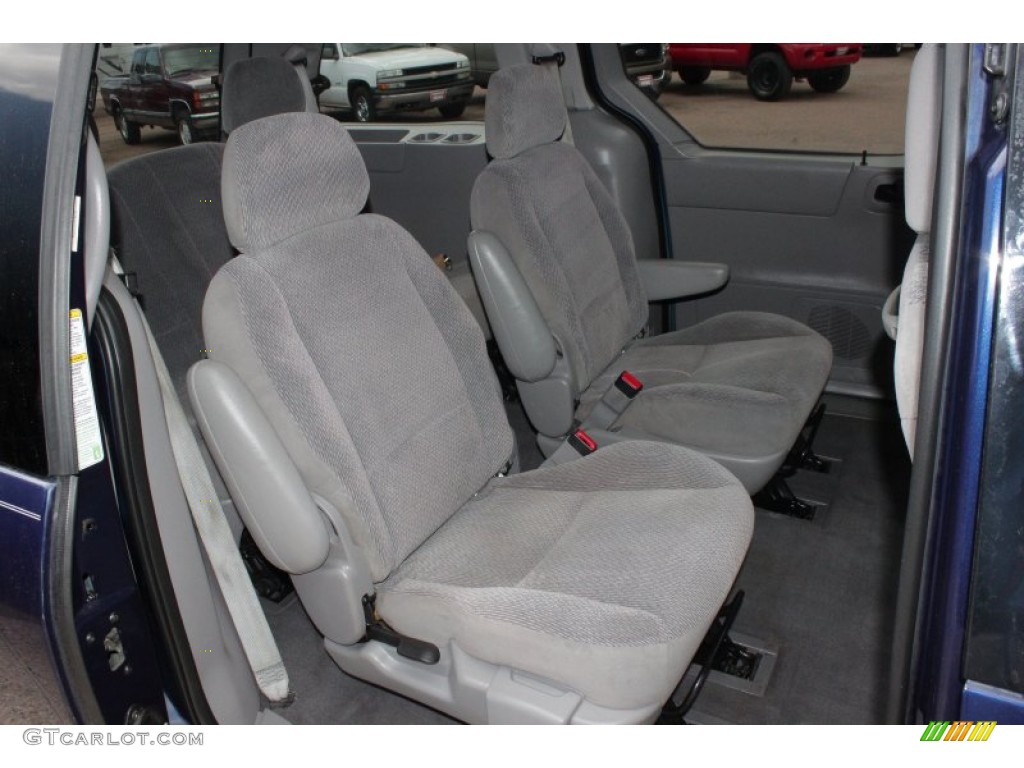 2000 Windstar SE - Medium Royal Blue Metallic / Medium Graphite photo #13