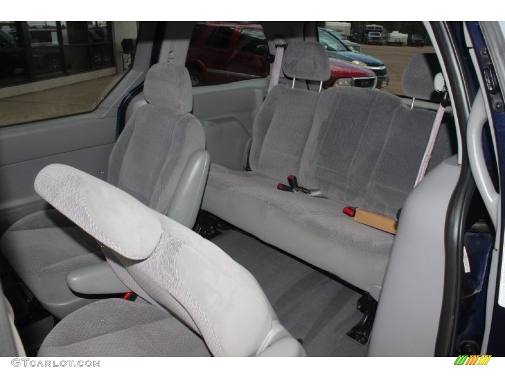 2000 Windstar SE - Medium Royal Blue Metallic / Medium Graphite photo #15