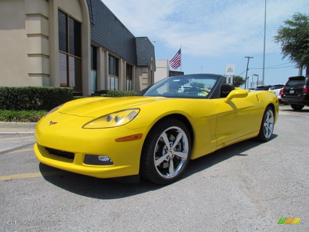 Velocity Yellow 2008 Chevrolet Corvette Convertible Exterior Photo #51174510