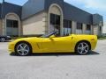  2008 Corvette Convertible Velocity Yellow