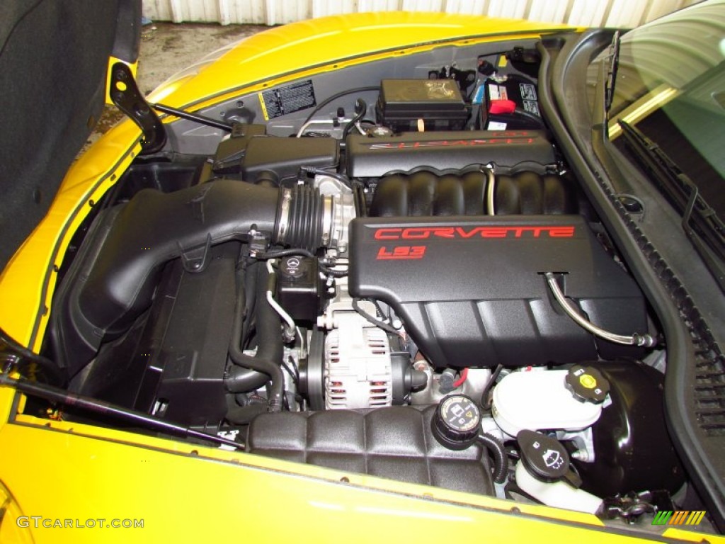 2008 Chevrolet Corvette Convertible 6.2 Liter OHV 16-Valve LS3 V8 Engine Photo #51174885