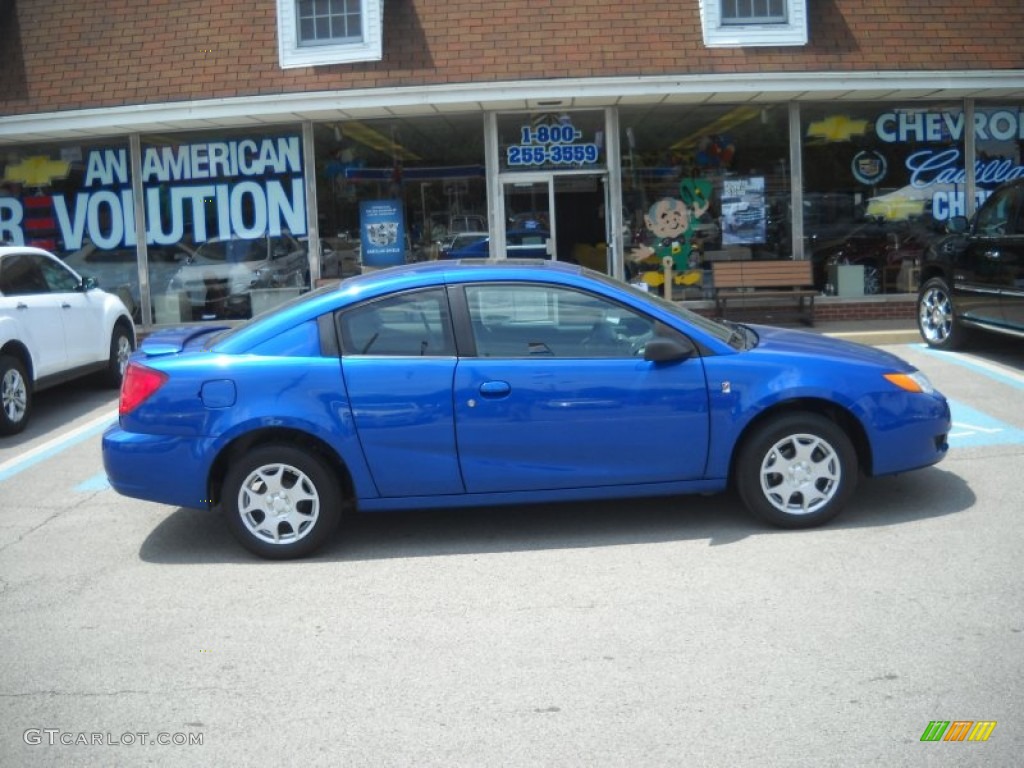 2003 ION 2 Quad Coupe - Bright Blue / Blue photo #2