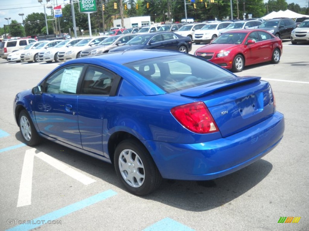 2003 ION 2 Quad Coupe - Bright Blue / Blue photo #5