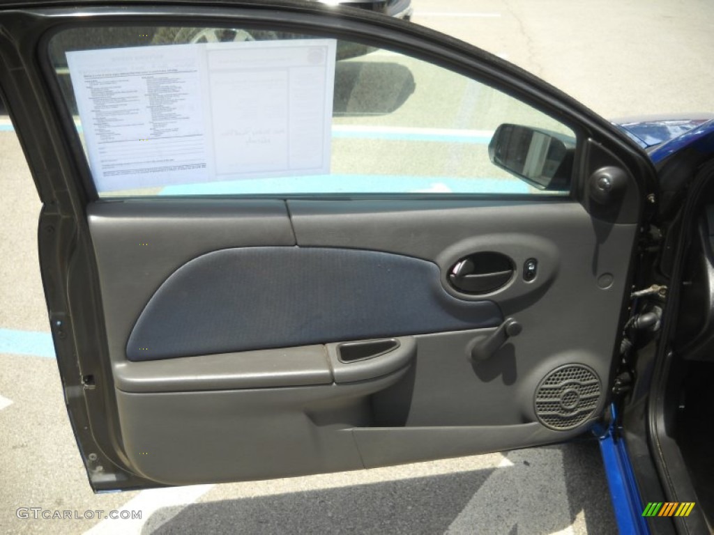 2003 ION 2 Quad Coupe - Bright Blue / Blue photo #8