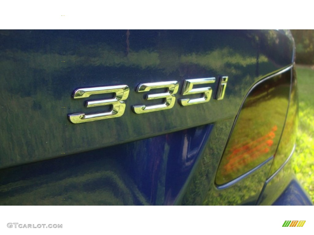 2007 3 Series 335i Coupe - Montego Blue Metallic / Black photo #21