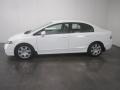Taffeta White - Civic LX Sedan Photo No. 3