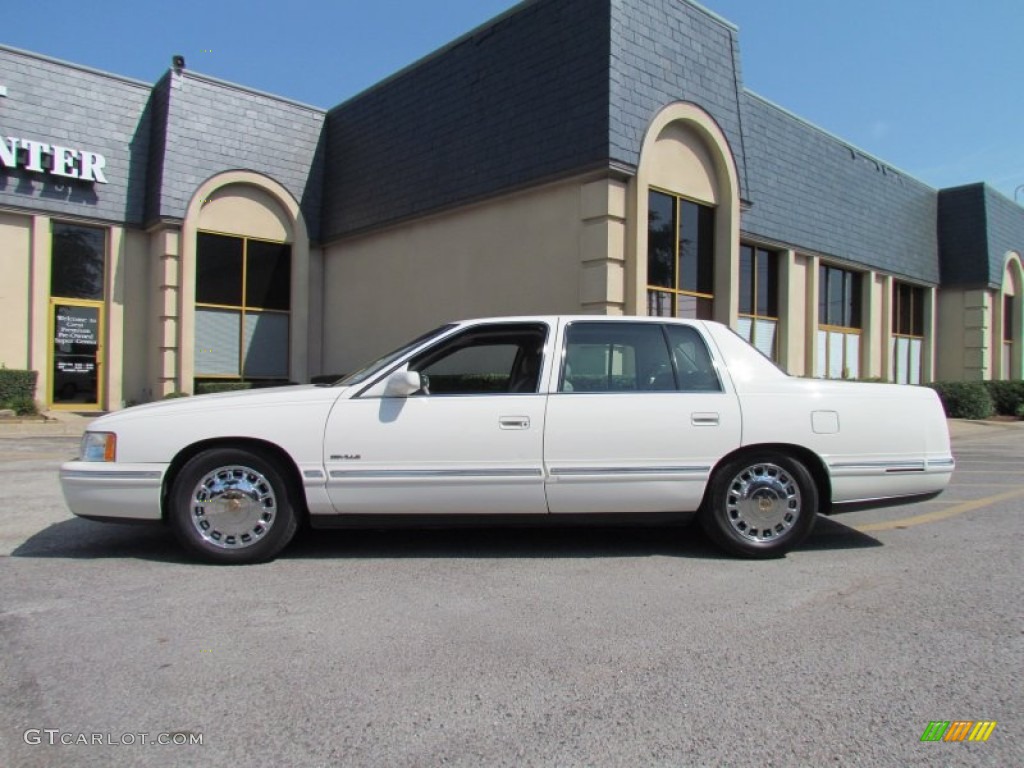 1999 DeVille Sedan - Cotillion White / Neutral Shale photo #4
