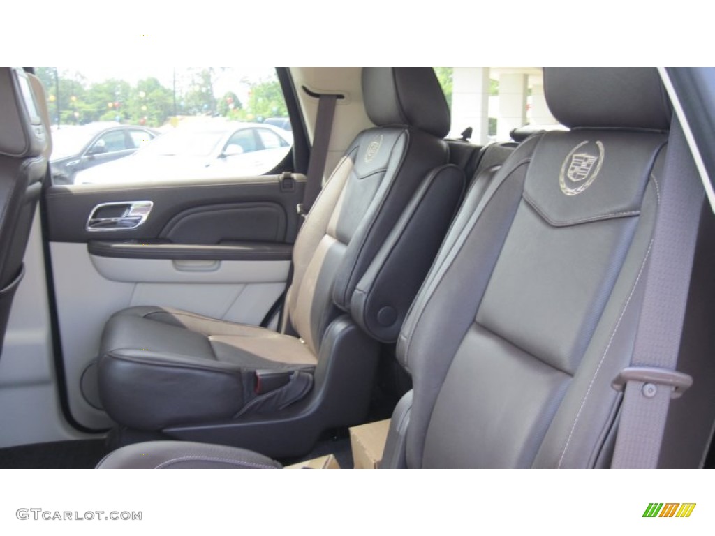 Cocoa/Light Linen Tehama Leather Interior 2011 Cadillac Escalade Platinum AWD Photo #51177135