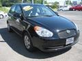 2010 Ebony Black Hyundai Accent GLS 4 Door  photo #4