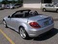 2009 Iridium Silver Metallic Mercedes-Benz SLK 55 AMG Roadster  photo #5