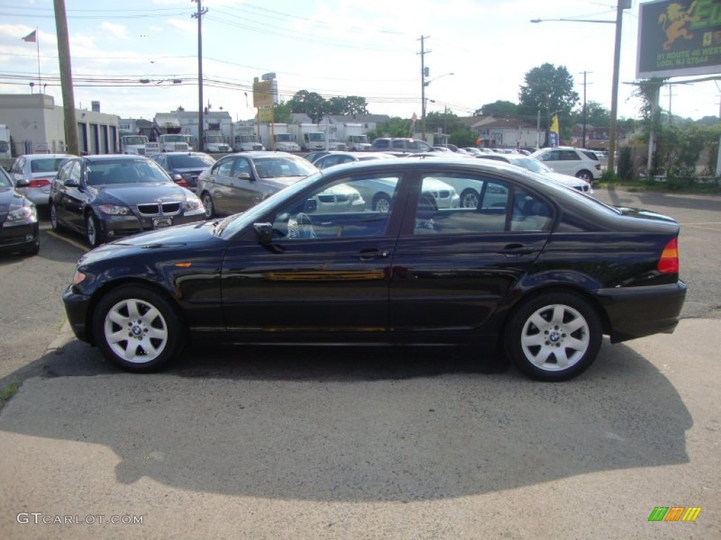 2005 3 Series 325i Sedan - Black Sapphire Metallic / Sand photo #16