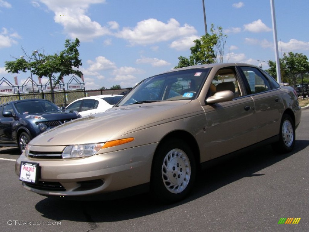 2002 L Series L100 Sedan - Medium Gold / Medium Tan photo #1