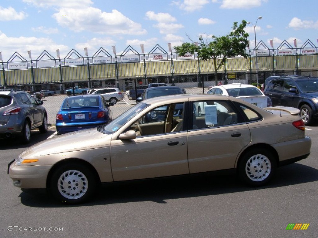 2002 L Series L100 Sedan - Medium Gold / Medium Tan photo #4