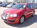 Salsa Red - Jetta SE SportWagen Photo No. 3