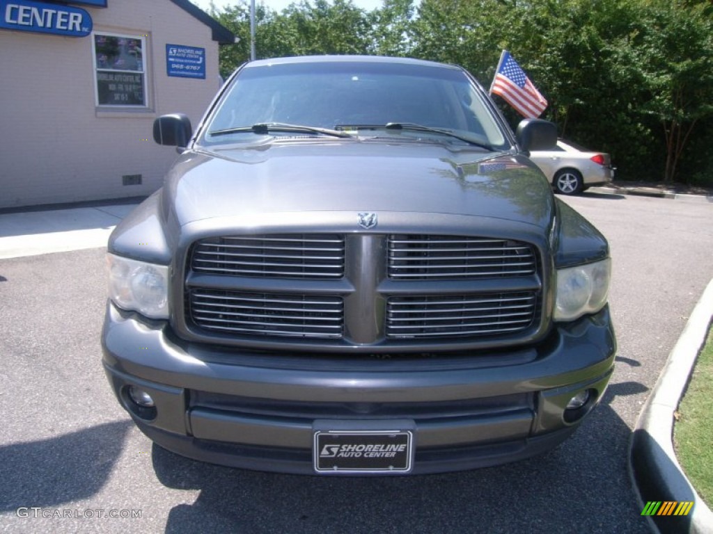 2002 Ram 1500 SLT Quad Cab 4x4 - Graphite Metallic / Dark Slate Gray photo #8