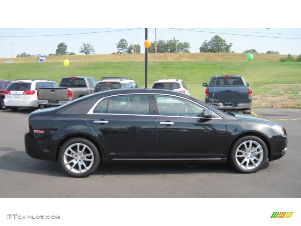 Black Granite Metallic 2010 Chevrolet Malibu LTZ Sedan Exterior Photo #51178788