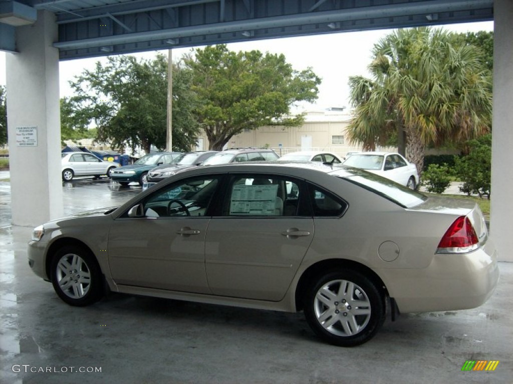 2011 Impala LT - Gold Mist Metallic / Neutral photo #3
