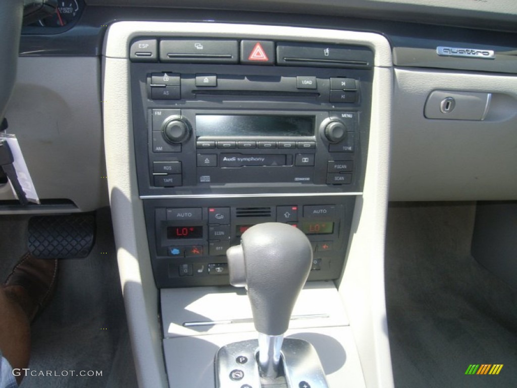 2003 A4 1.8T quattro Sedan - Dolphin Gray Pearl / Platinum photo #19