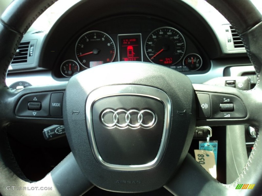 2007 A4 2.0T Sedan - Brilliant Black / Ebony photo #21