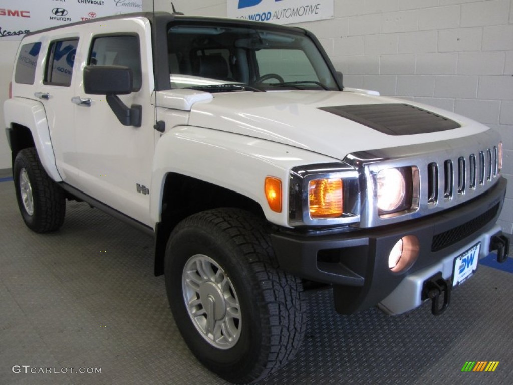 Birch White Hummer H3